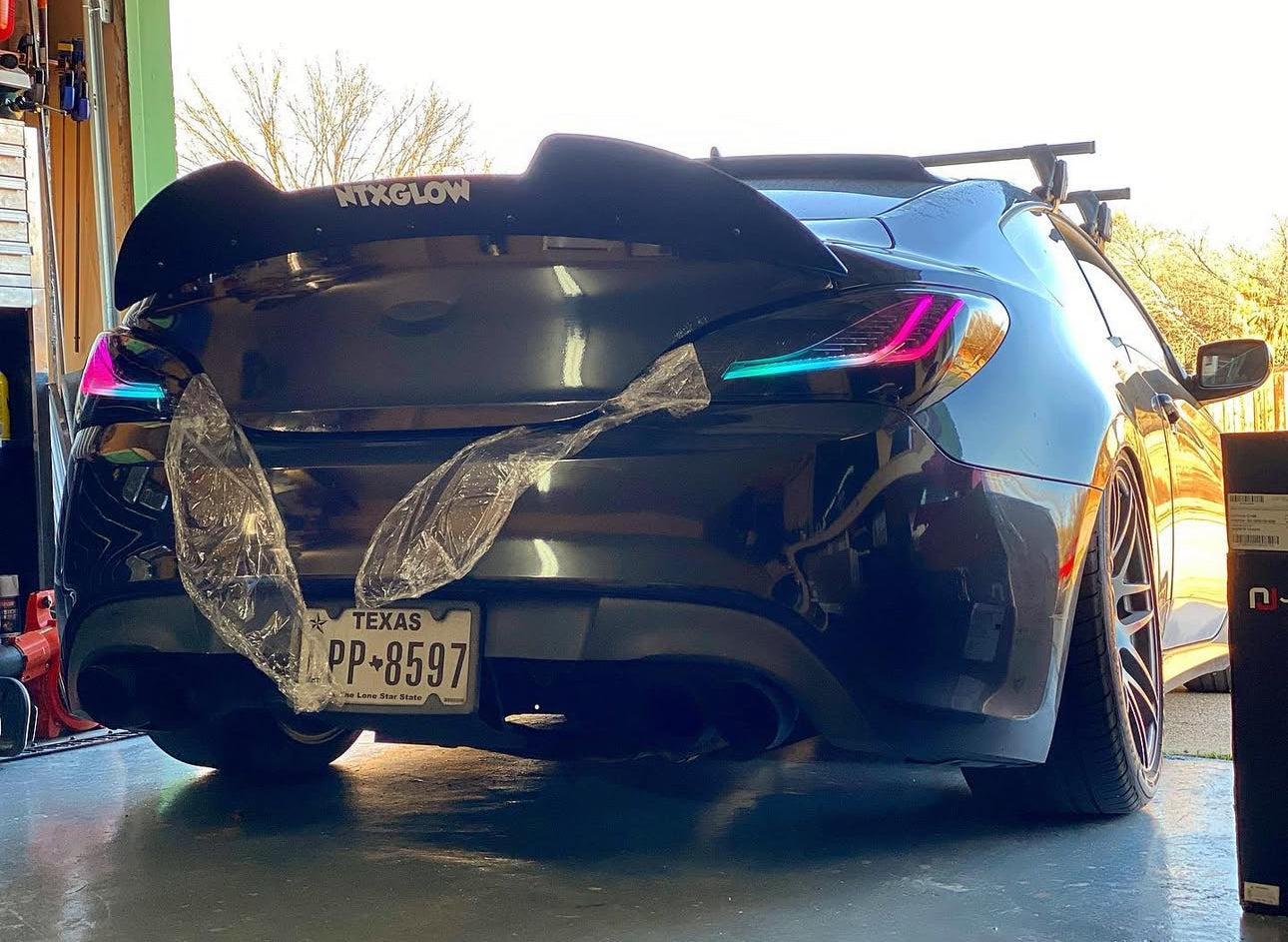 NTXGlow RGB Eagle Eye Tail Lights (2010-2016 Hyundai Genesis Coupe)