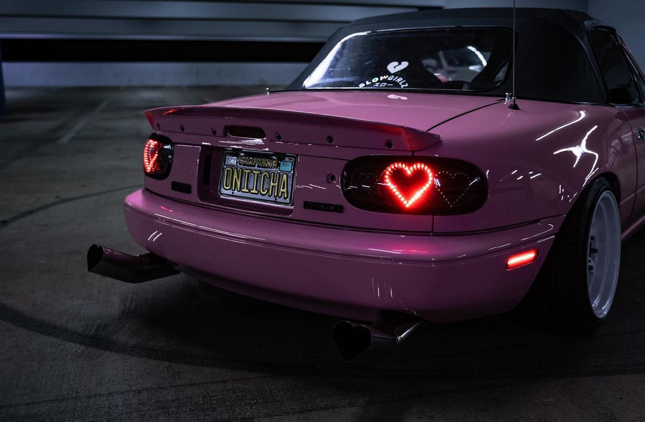 NTXGlow Heart Tail Lights (1990-1997 Na Miata)