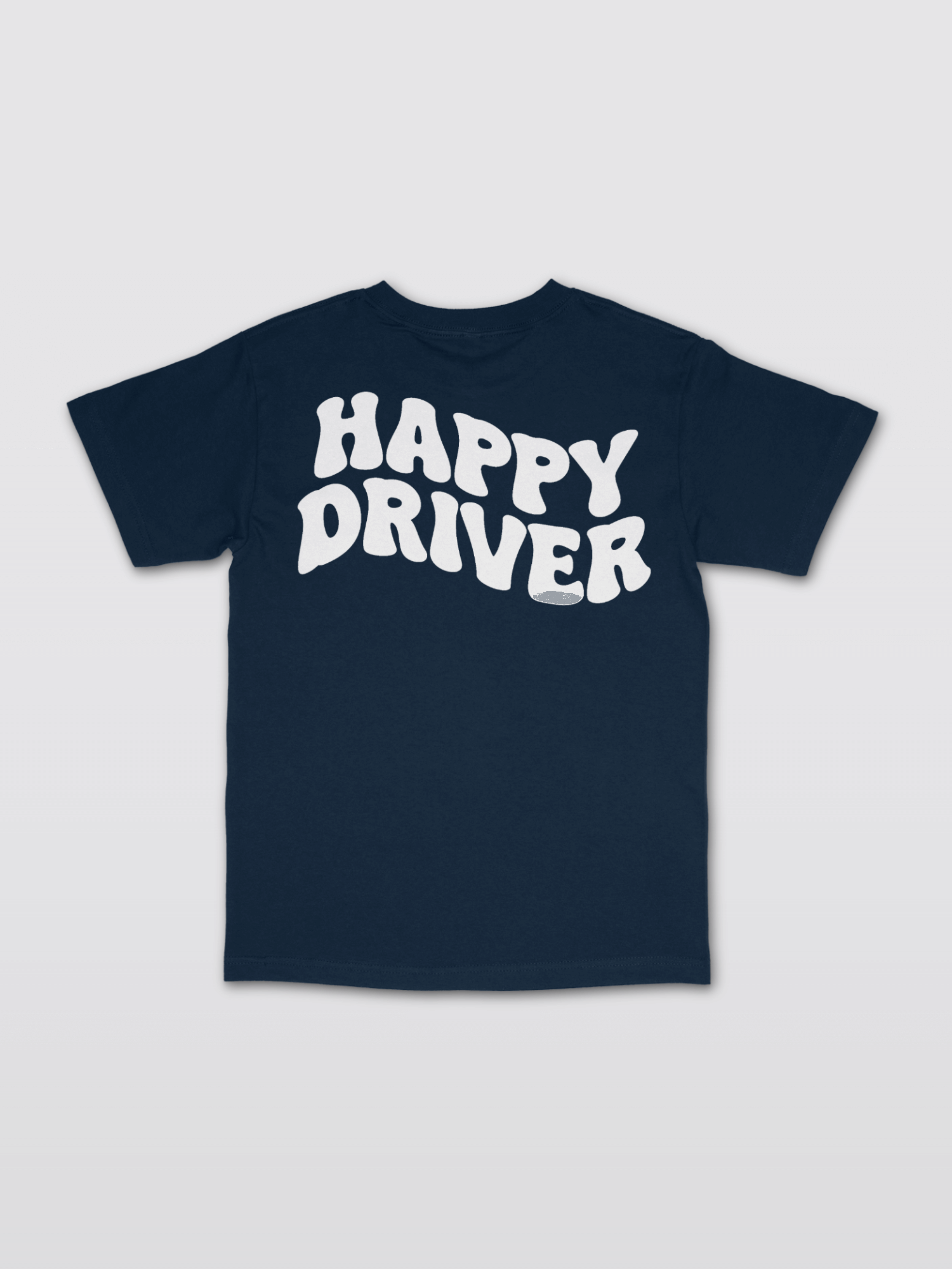 Happy Driver Puff Tee [GRN/NVY/PNK]